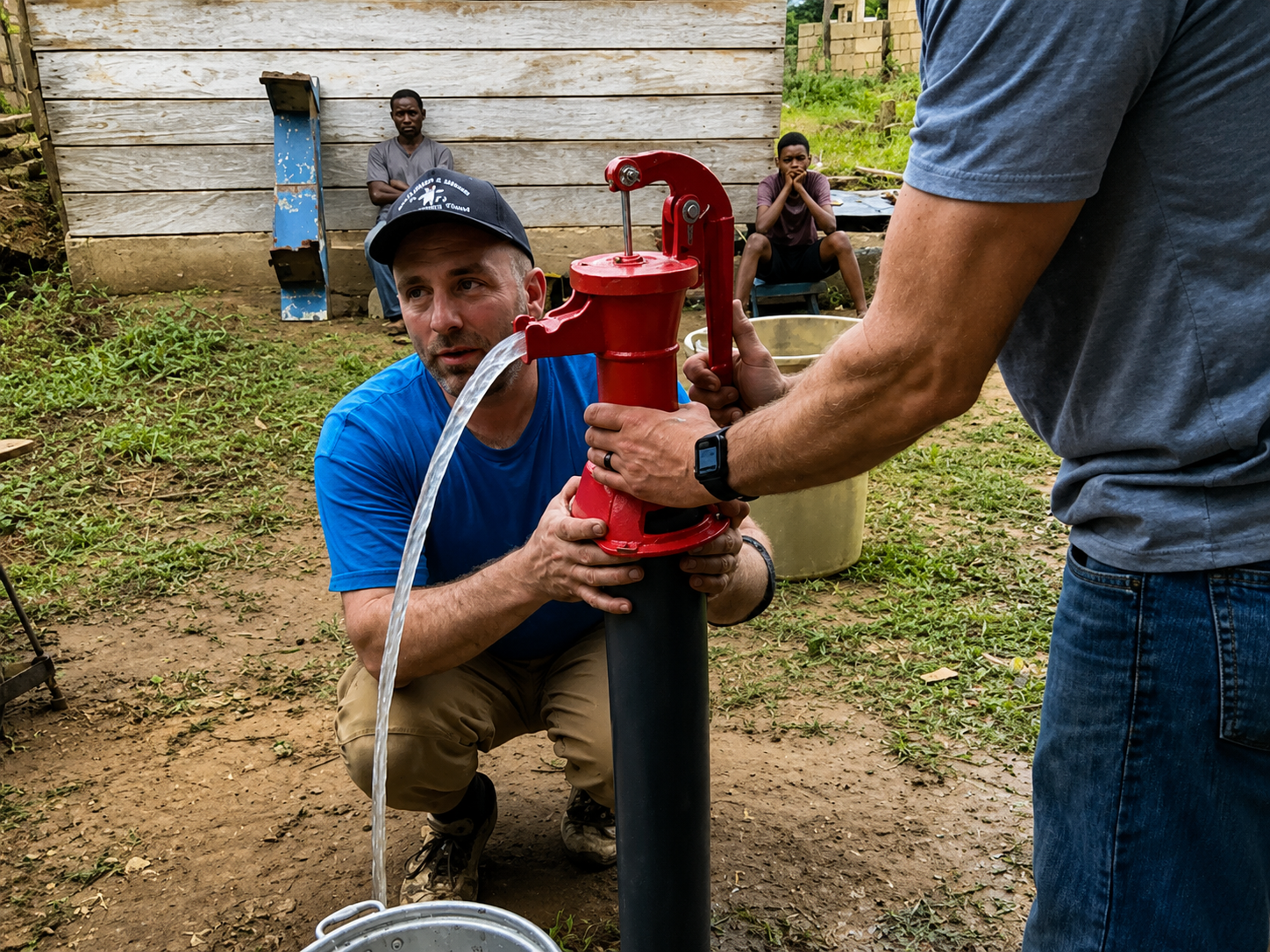 Water access project in Ghana